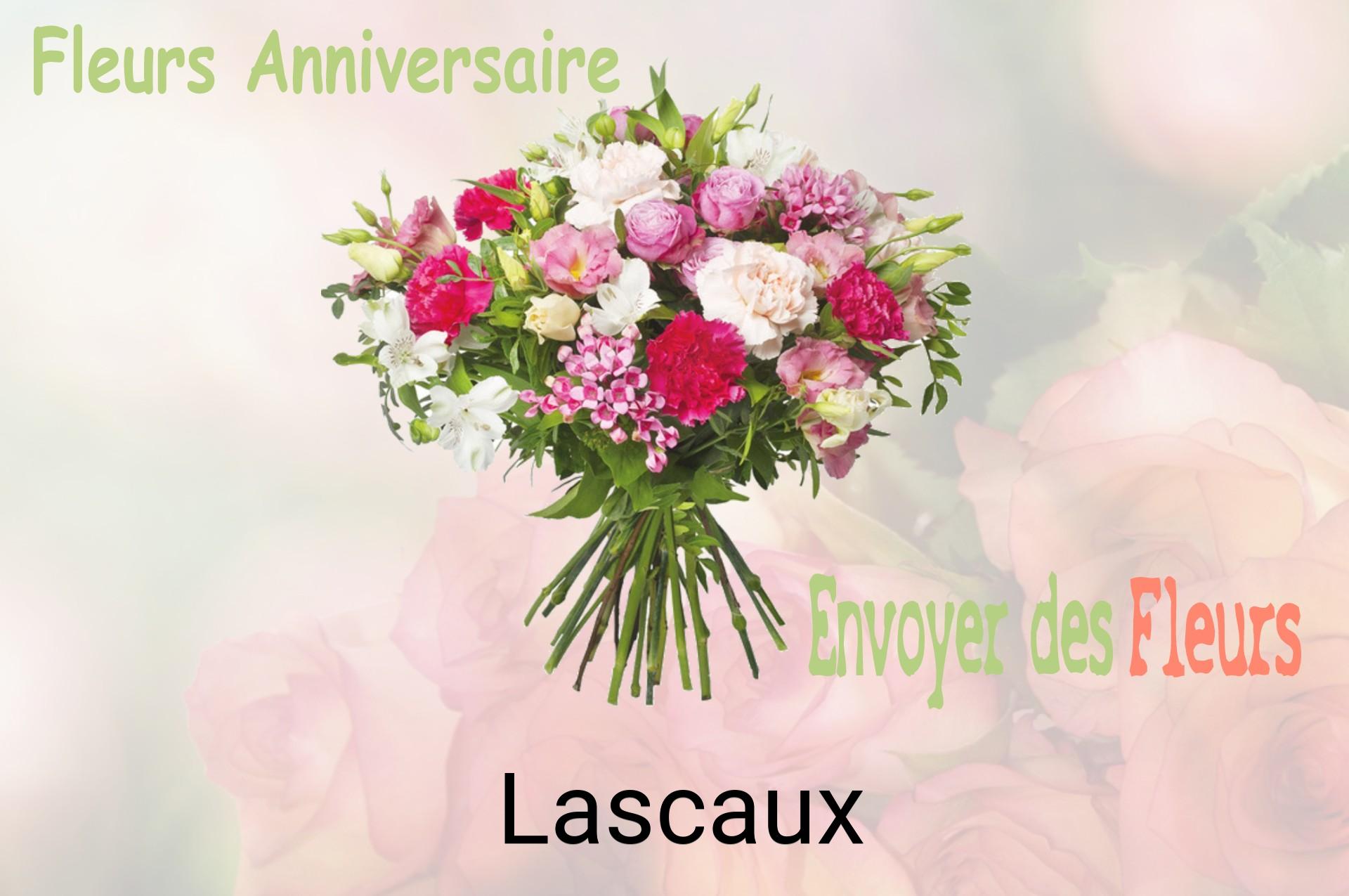 Bouquet de fleurs d’anniversaire livré à Lascaux